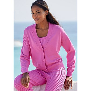 Lascana Women's Button Down Cardigan