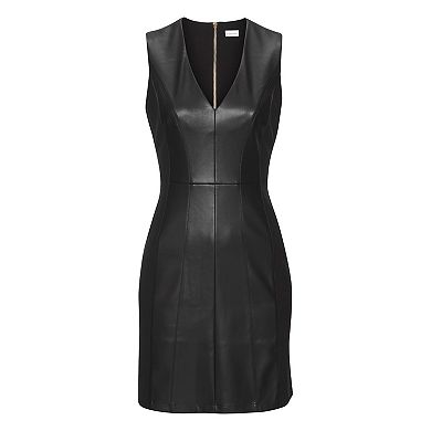 Lascana Women's Faux Leather Dress