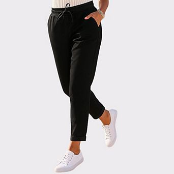 Lascana Women's Cropped Pull On Pants
