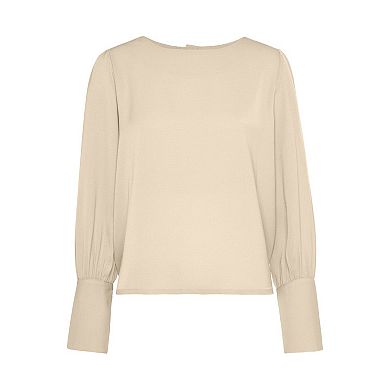 Lascana Women's Back Button Detail Blouse