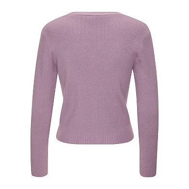 Lascana Women's Heart Button Cardigan