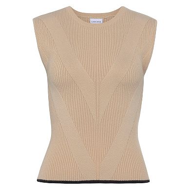 Lascana Women's Knit Pattern Sweater Vest