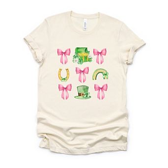 Leprechaun Chart Coquette - Women's Short Sleeve Graphic T-Shirt