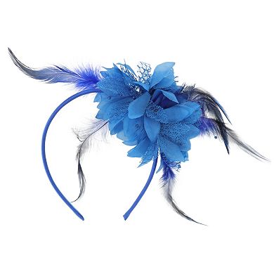 Flower Feathers Headband for Women 1 Pc