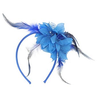 Flower Feathers Headband for Women 1 pc
