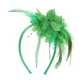Flower Feathers Headband for Women 1 pc