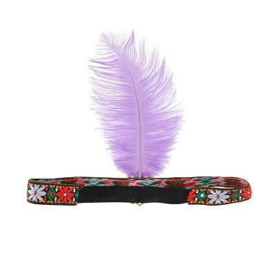 Feather Headband for Women 1 Pc