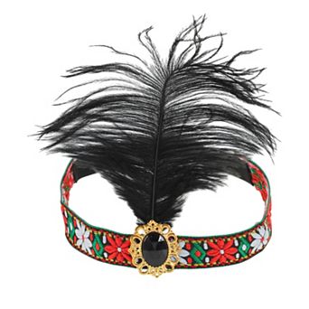 Feather Headband for Women 1 pc