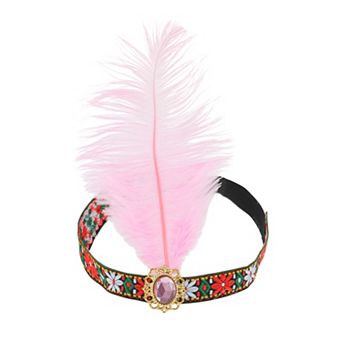 Feather Headband for Women 1 pc