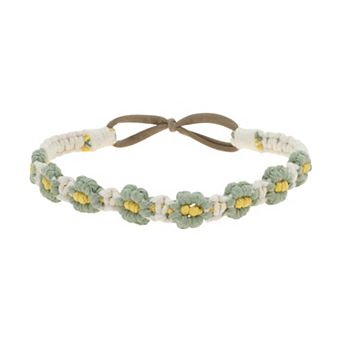 Hand-woven Stretch Headbands for Women 1 pc