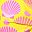 Yellow Pink Flower