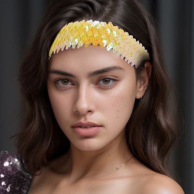 Stretch Sequins Headbands for Women 1 Pc