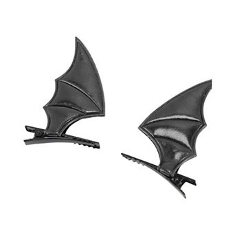 Halloween Bat Design Duckbill Clip1 Pair