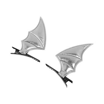 Halloween Bat Design Duckbill Clip1 Pair