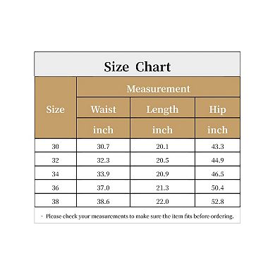 Multiple Pockets Beach Shorts for Men's Drawstring Waist Summer Board Shorts