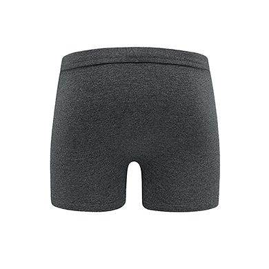 Boxer Brief for Men's Big & Tall Stretch Waistband Comfortable Mid-Waisted Underwear