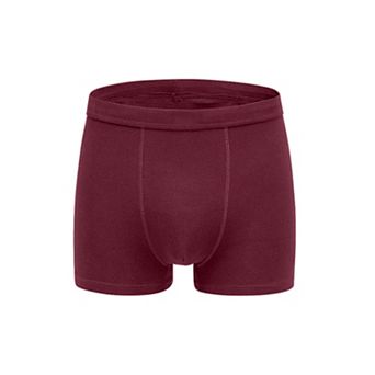 Boxer Brief for Men's Big & Tall Stretch Waistband Comfortable Mid-Waisted Underwear