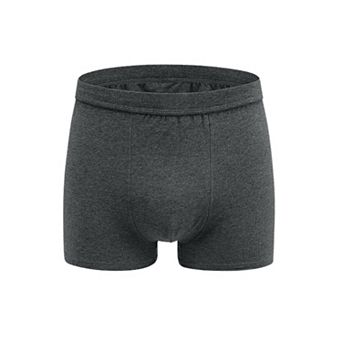 Boxer Brief for Men's Big & Tall Stretch Waistband Comfortable Mid-Waisted Underwear