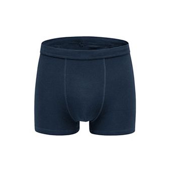 Boxer Brief for Men's Big & Tall Stretch Waistband Comfortable Mid-Waisted Underwear