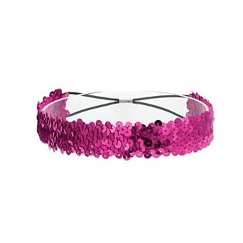 Elastic Band Sequins Headbands for Women 1 pc