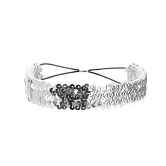 Elastic Band Sequins Headbands for Women 1 pc