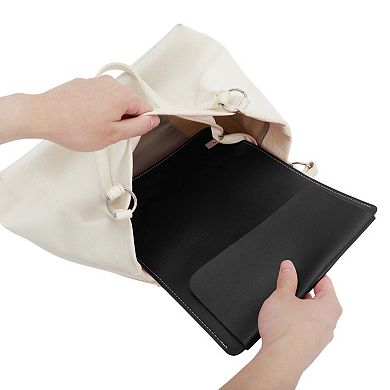 12" Tablet and Laptop Sleeve with Accessories Pouch 1 Set