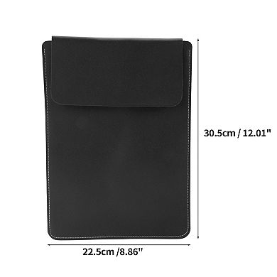 12" Tablet and Laptop Sleeve with Accessories Pouch 1 Set