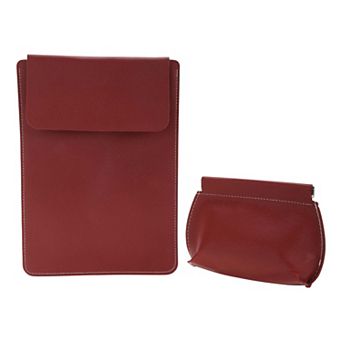 12" Tablet and Laptop Sleeve with Accessories Pouch 1 Set