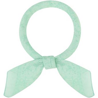 Women's Floral Rhinestone Retro Scarf, 27.6'' Square Cotton Print Pattern Neckerchief Head Wrap