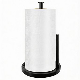 One-Hand Tear Paper Towel Holder, Portable, Anti-Slip Base, Modern Design