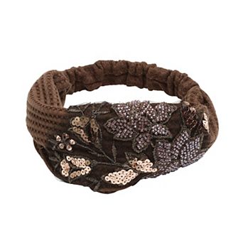 Rose Wide Headband for Women 1 pc