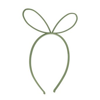 Cute Frosted Rabbit Headbands for Women 1 pc