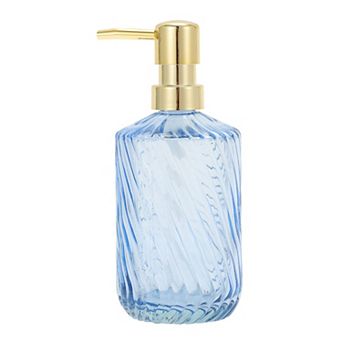 Durable Cylinder Twill Lines Soap Dispenser 1 pc