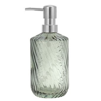 Durable Cylinder Twill Lines Soap Dispenser 1 pc
