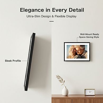 HD Touch Screen Digital Picture Frame with WiFi 32GB and Instant Share
