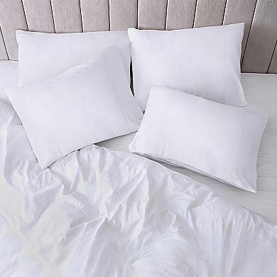 4-Pack Microfiber Pillowcases, 20x30" with Envelope Closure, Soft, Fade & Shrink Resistant