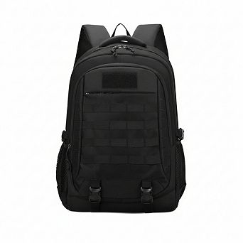 AKSZRI Waterproof 45L Army Survival Backpack for Hiking, Fishing & Outdoor Sports - Black