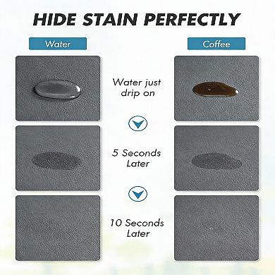 Stain-Resistant Coffee Bar Mat, Super Absorbent, Quick Dry, 12"x19"