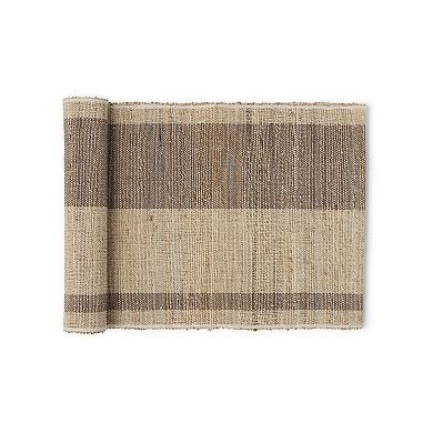 Gourmet Handwoven Banana Fiber Table Runner 72 × 13