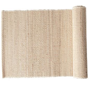 Gourmet Handwoven Banana Fiber Table Runner 72 × 13