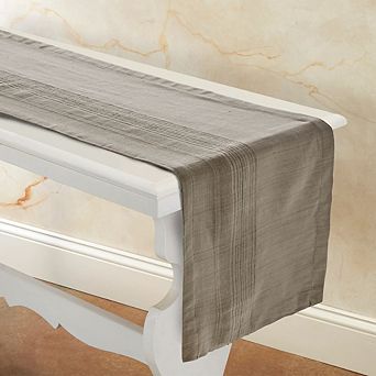 Ecoloom Handmade Cotton Table Runner 14 × 72