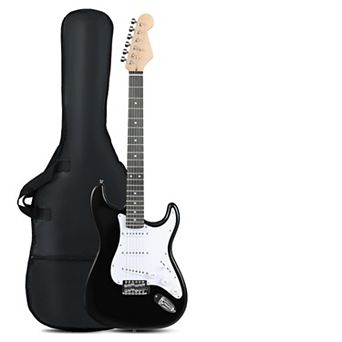 Full Size 4 String Electric Bass Guitar with Strap