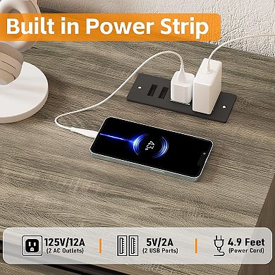 66in Modern Farmhouse TV Stand with Barn Door,Storage Cabinets,Entertainment Console Table