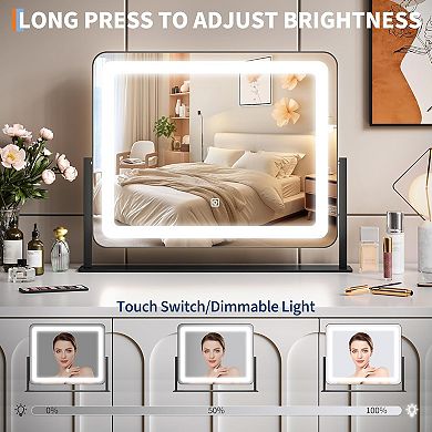 Bathroom Wall-Mounted Mirror, Shatterproof, Modern Home Décor, Suitable for Bathrooms and Bedrooms