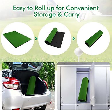 ELEMENT ACE Artificial Turf Golf Training Mat Indoor Outdoor Swing Practice