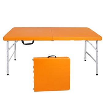 ELEMENT ACE 4ft Portable Folding Table Indoor Outdoor Maximum Weight Capacity