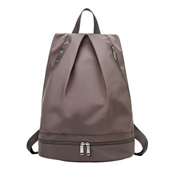 Women' s Lightweight Multi-Compartment Backpack with Bottom Storage Compartment