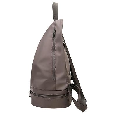 Women' s Lightweight Multi-Compartment Backpack with Bottom Storage Compartment