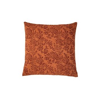 Anjali Cinnamon and Clay Decorative Pillow Cover
