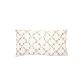 Grace Lucknow Lumbar Pillow Cover Shell Linen